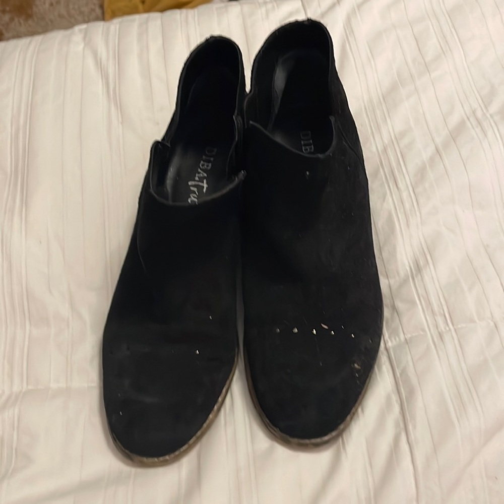 Diba true black ankle boots